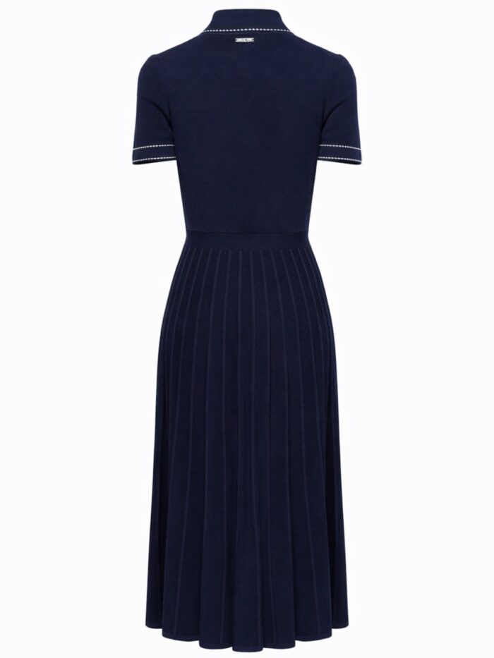 MICHAEL BY MICHAEL KORS KNITTED POLO SHIRT DRESS