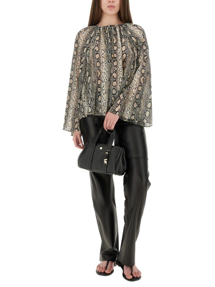 MICHAEL BY MICHAEL KORS LEATHER PANTS