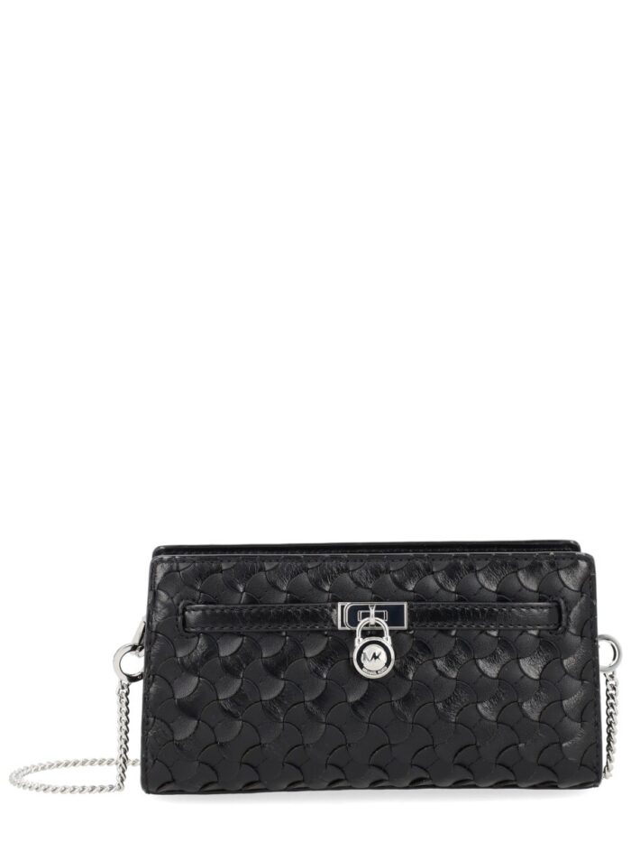 michael by michael kors leather shoulder bag MICHAEL BY MICHAEL KORS LEATHER SHOULDER BAG