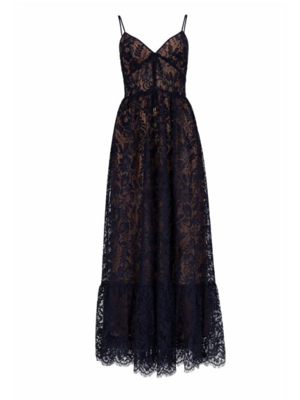 MICHAEL BY MICHAEL KORS LONG LACE DRESS