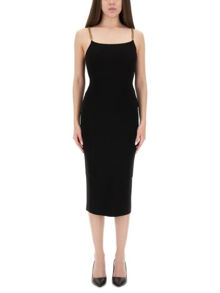 MICHAEL BY MICHAEL KORS LONGUETTE DRESS WITH DECORATIONS