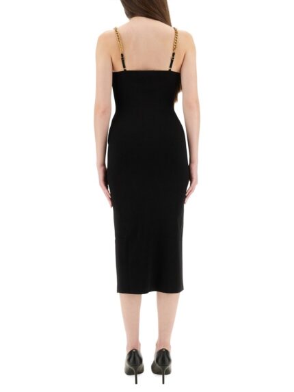 MICHAEL BY MICHAEL KORS LONGUETTE DRESS WITH DECORATIONS