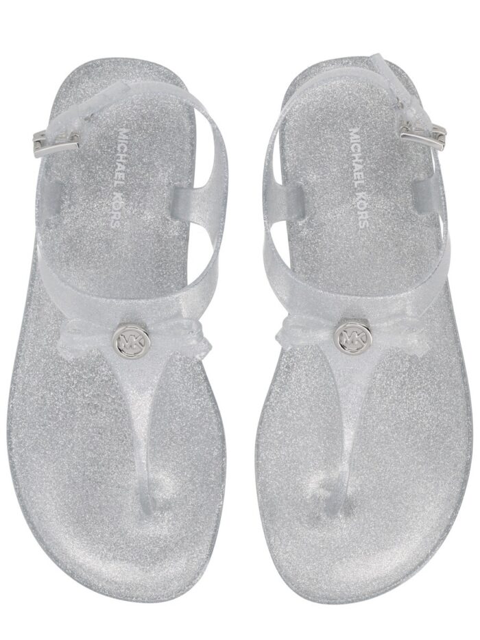 MICHAEL BY MICHAEL KORS MONOGRAM LOGO SANDAL