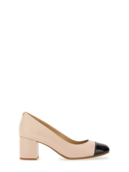 MICHAEL BY MICHAEL KORS "PEARL FLEX" LEATHER PUMPS