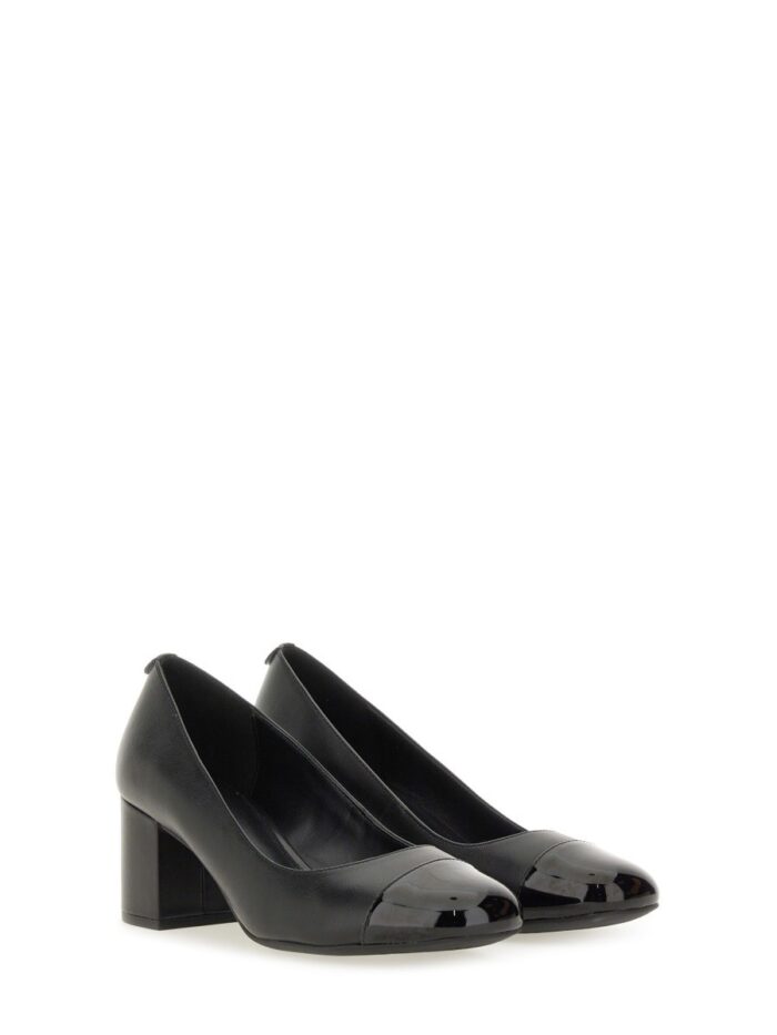 MICHAEL BY MICHAEL KORS "PEARL FLEX" LEATHER PUMPS