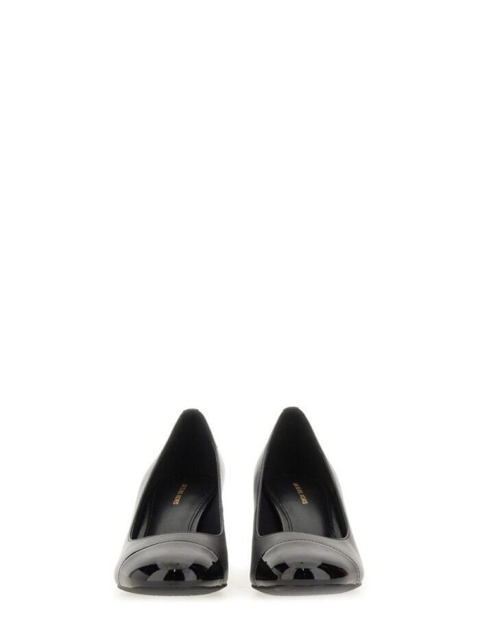 MICHAEL BY MICHAEL KORS "PEARL FLEX" LEATHER PUMPS