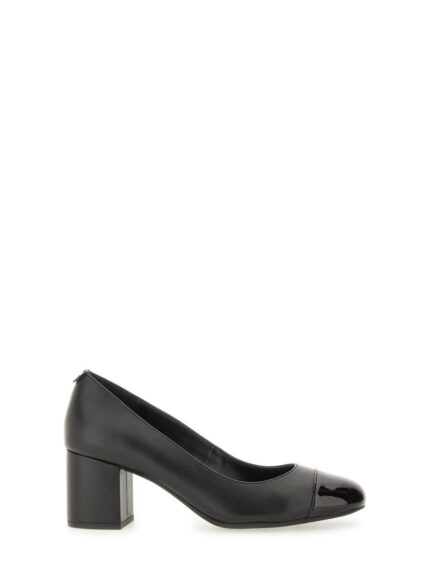 MICHAEL BY MICHAEL KORS "PEARL FLEX" LEATHER PUMPS
