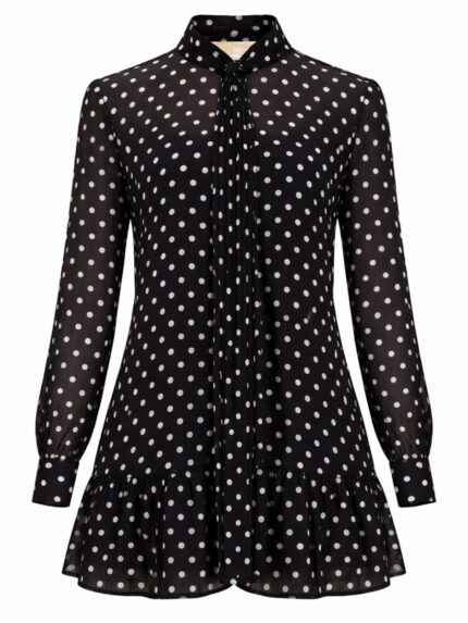 MICHAEL BY MICHAEL KORS POLKA DOT MINI DRESS