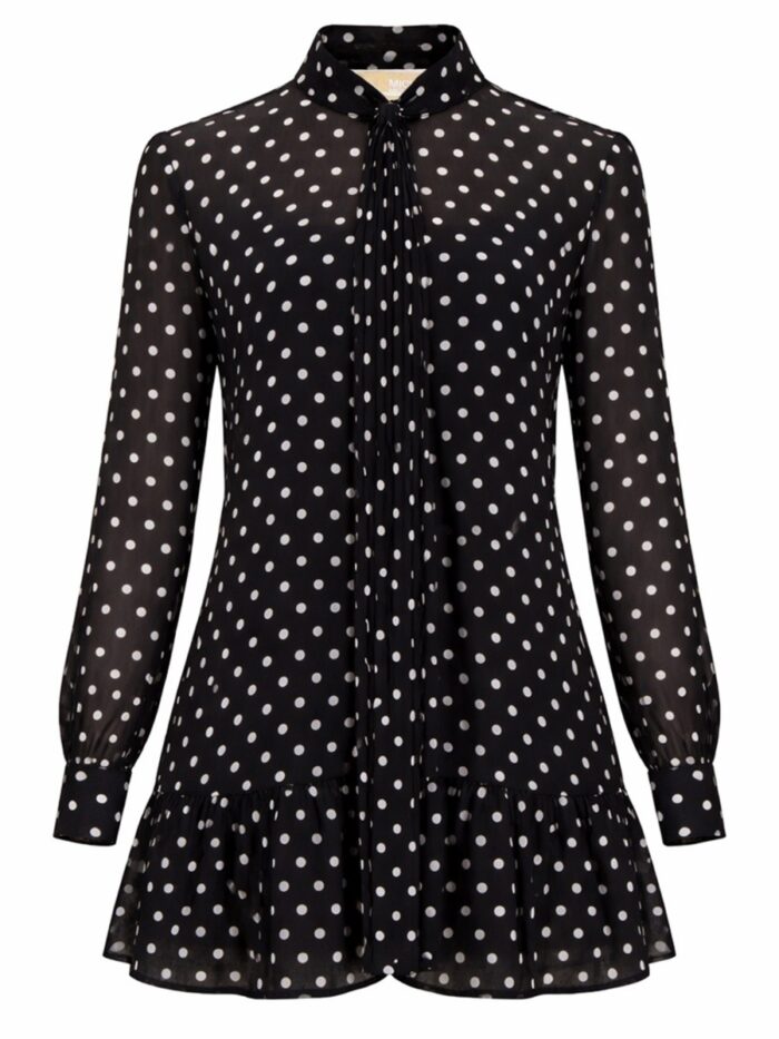 MICHAEL BY MICHAEL KORS POLKA DOT MINI DRESS