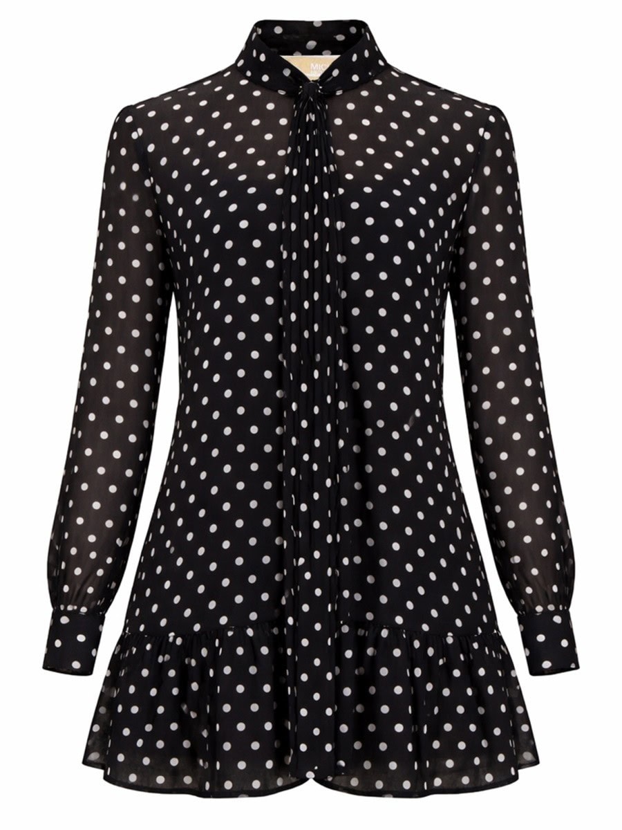 MICHAEL BY MICHAEL KORS POLKA DOT MINI DRESS