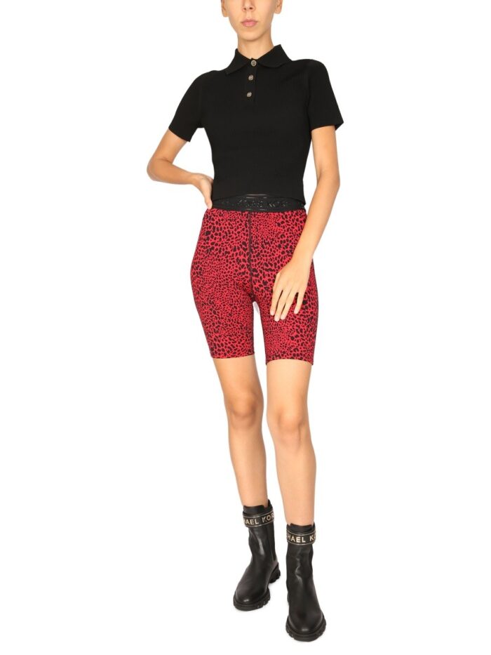 MICHAEL BY MICHAEL KORS POLO SHIRT WITH LOGO BUTTONS