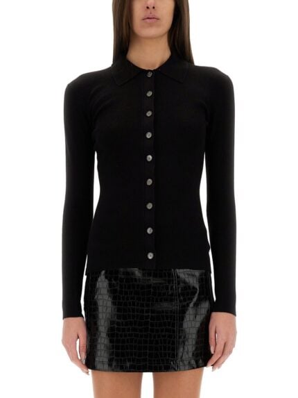 MICHAEL BY MICHAEL KORS RIBBED CARDIGAN