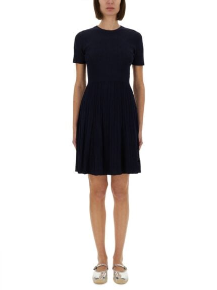 MICHAEL BY MICHAEL KORS RIBBED KNIT DRESS