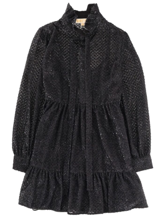 MICHAEL BY MICHAEL KORS SEMI-TRANSPARENT MINI DRESS