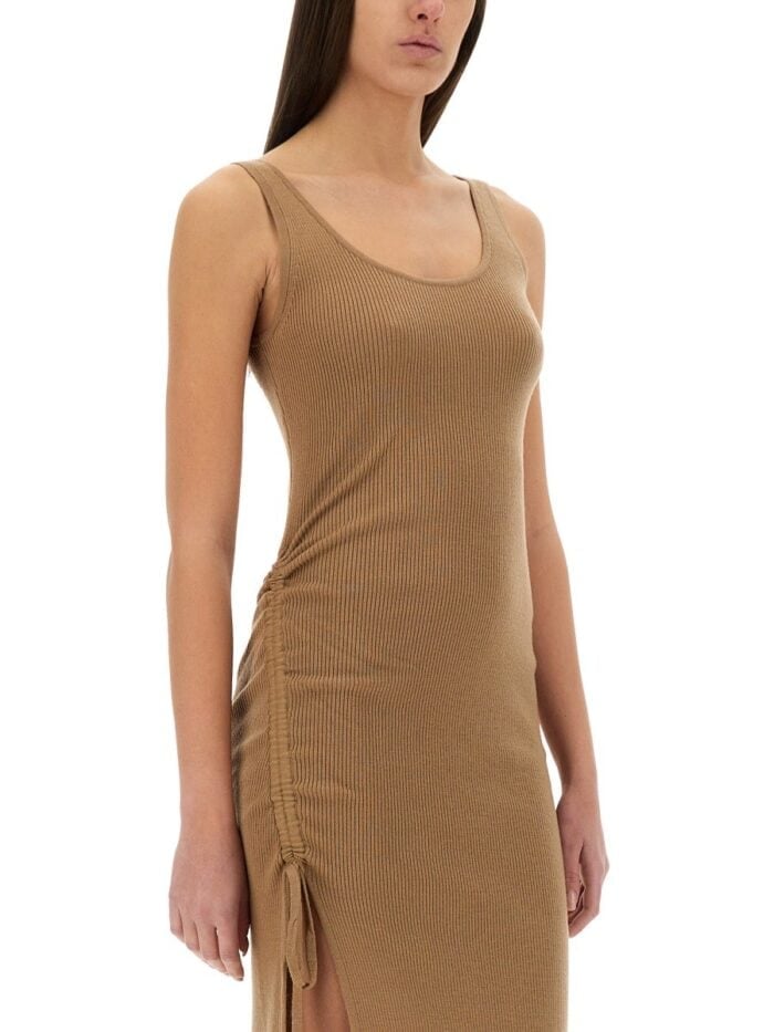 MICHAEL BY MICHAEL KORS STRETCH WOOL BLEND CAMISOLE DRESS