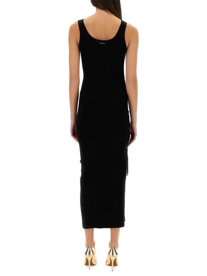 MICHAEL BY MICHAEL KORS STRETCH WOOL BLEND CAMISOLE DRESS