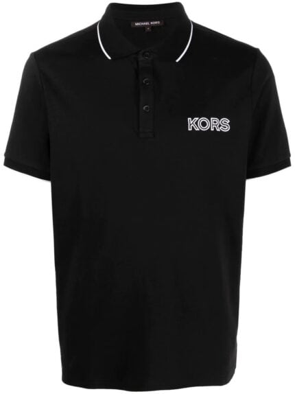 MICHAEL KORS Chest Logo Tipped Polo