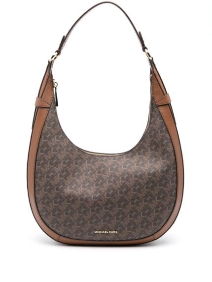 MICHAEL KORS Lg Crescent Tz Hobo Shldr