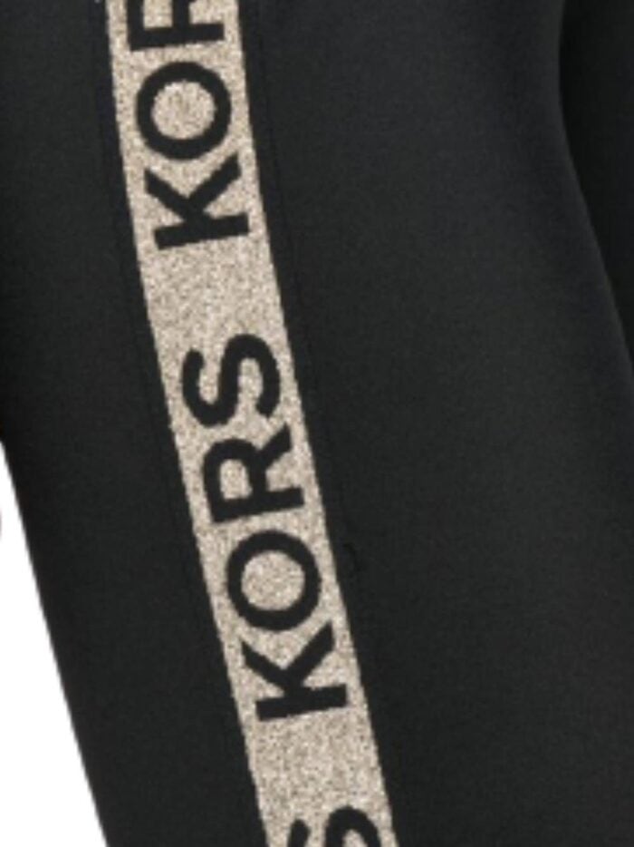 MICHAEL KORS Lurex Kors Logotape Leggings