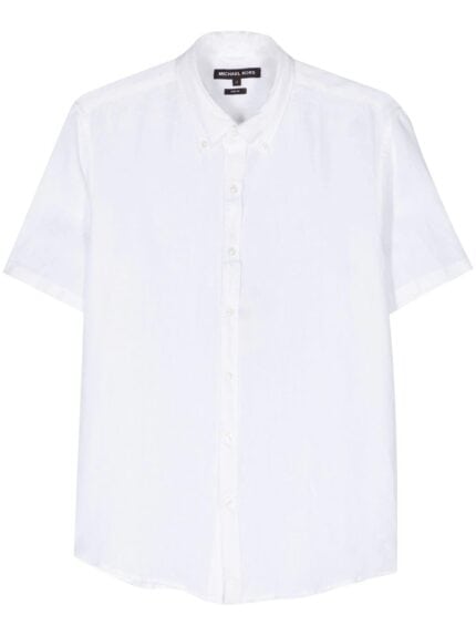 MICHAEL KORS Short Sleeve Linen Shirt