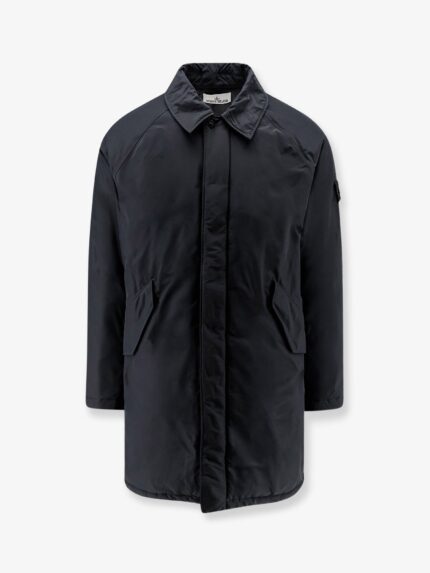 Stone Island Micro Reps Padded Long Jacket