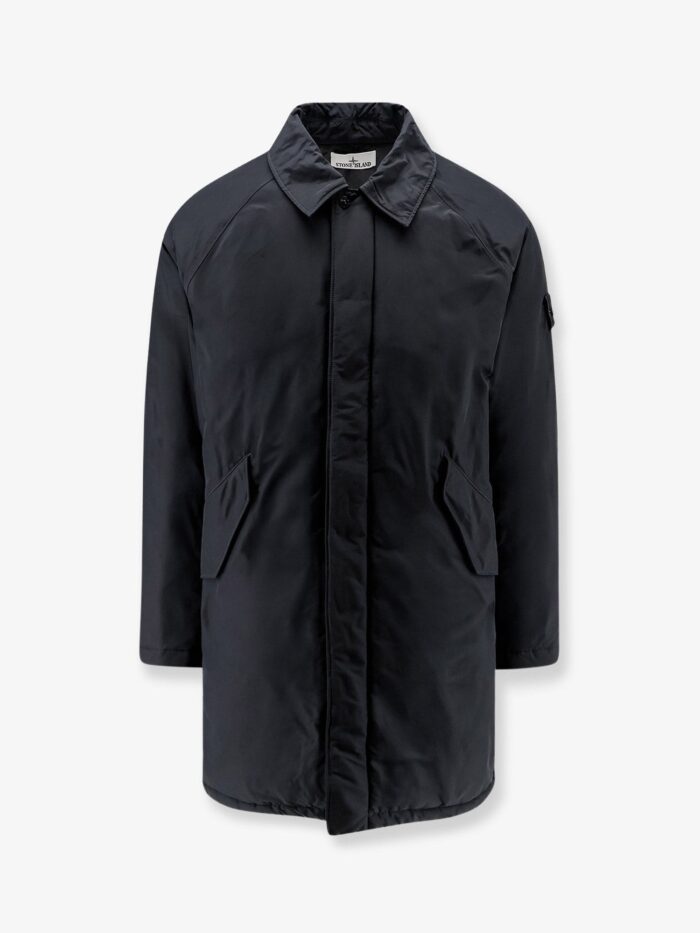 stone island micro reps padded long jacket Stone Island Micro Reps Padded Long Jacket