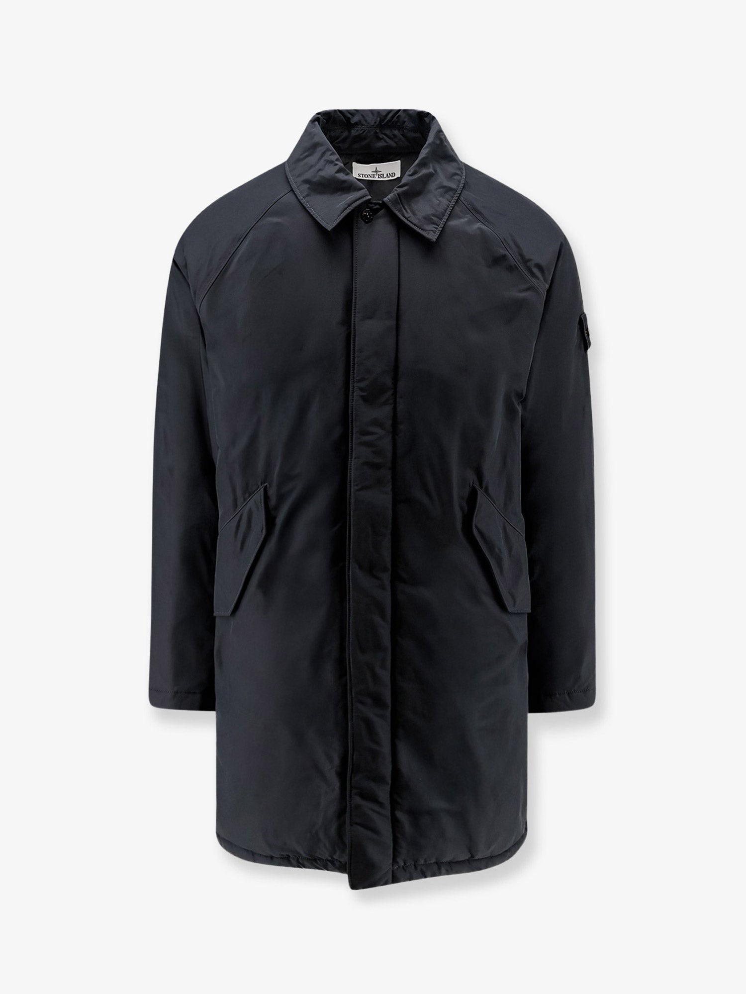 Stone Island Micro Reps Padded Long Jacket