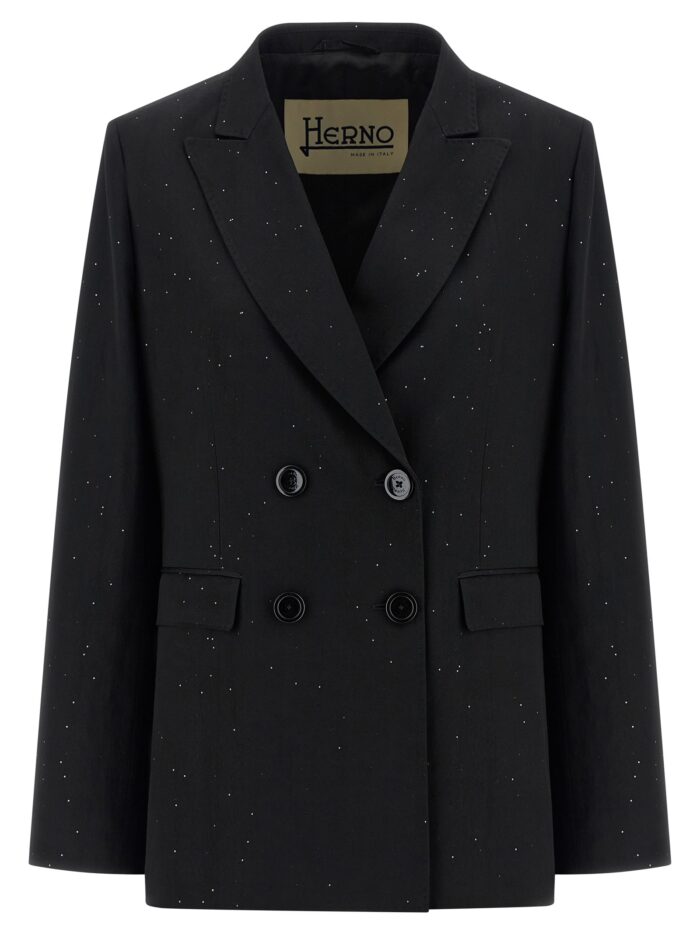 herno micro sequin blazer Herno Micro Sequin Blazer