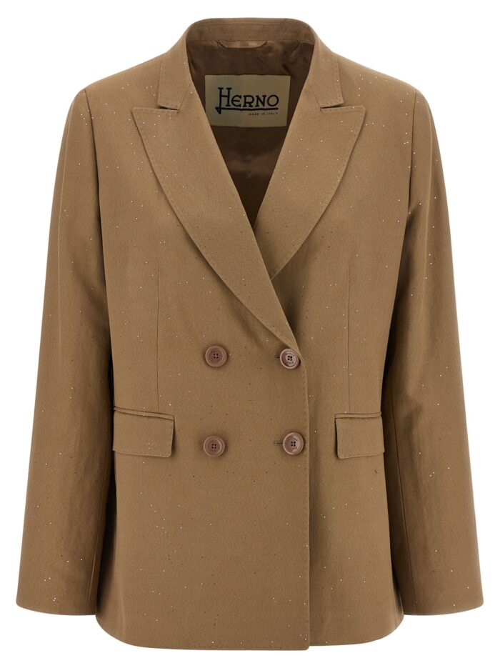 herno micro sequin blazer Herno Micro Sequin Blazer
