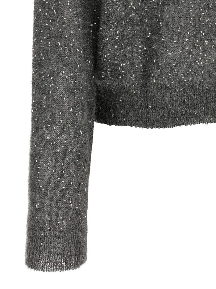 NUDE Micro Sequin Sweater