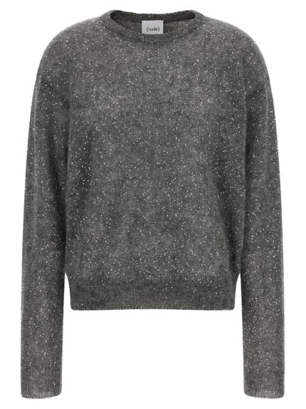 NUDE Micro Sequin Sweater