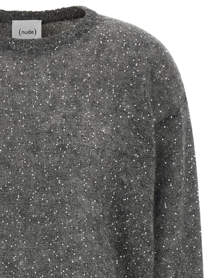 NUDE Micro Sequin Sweater