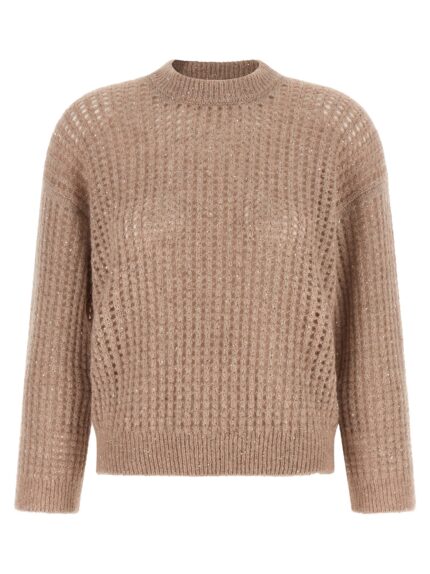 PESERICO Micro Sequin Sweater