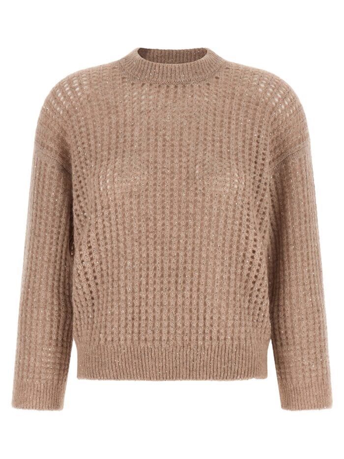 PESERICO Micro Sequin Sweater