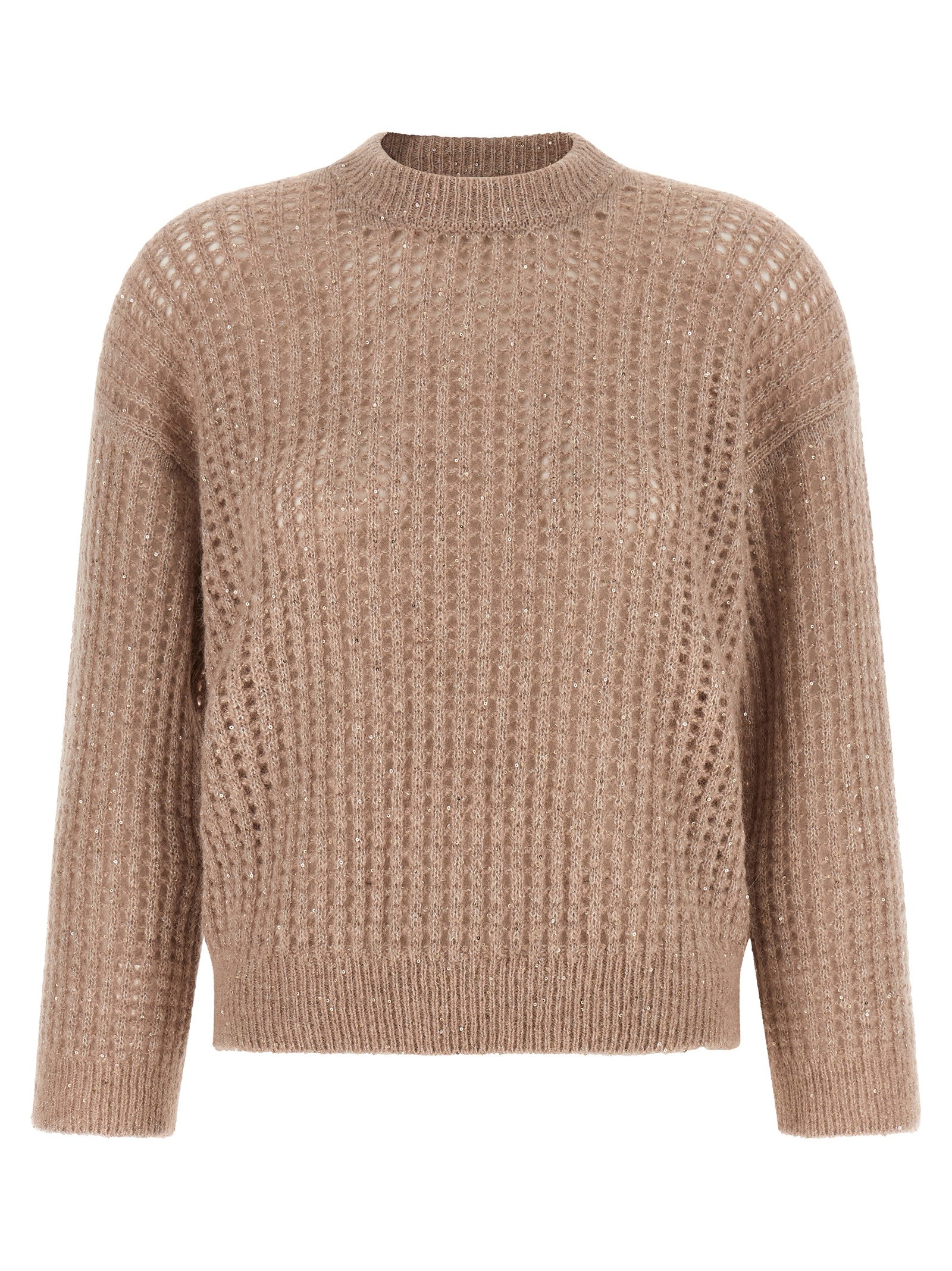 PESERICO Micro Sequin Sweater