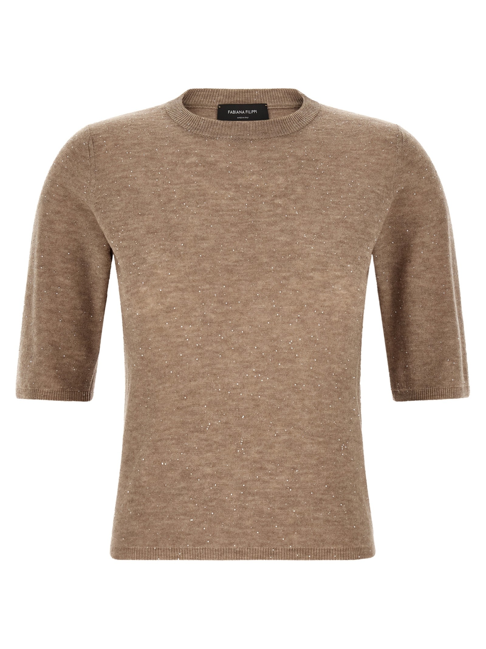 Fabiana Filippi Micro Sequin T-shirt