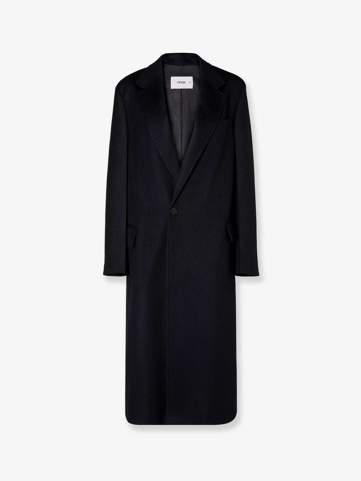 Fendi Midi Cashmere Coat