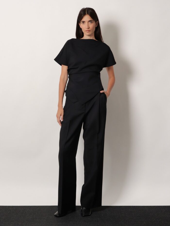 Rohe Midwaist Wool Blend Trousers