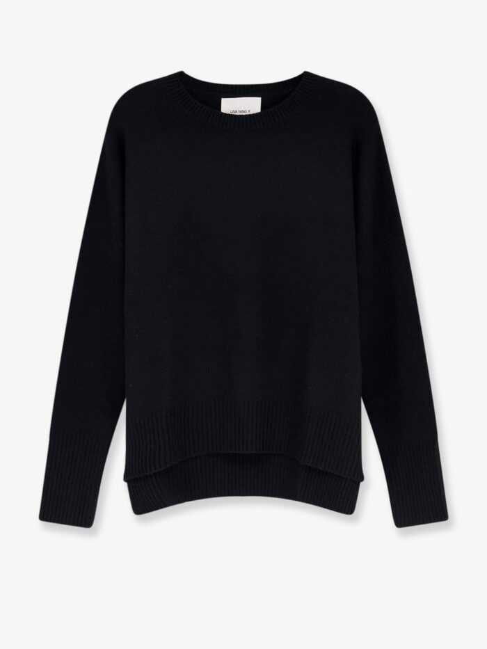 LISA YANG Mila Cashmere Sweater With Ribbed Knit