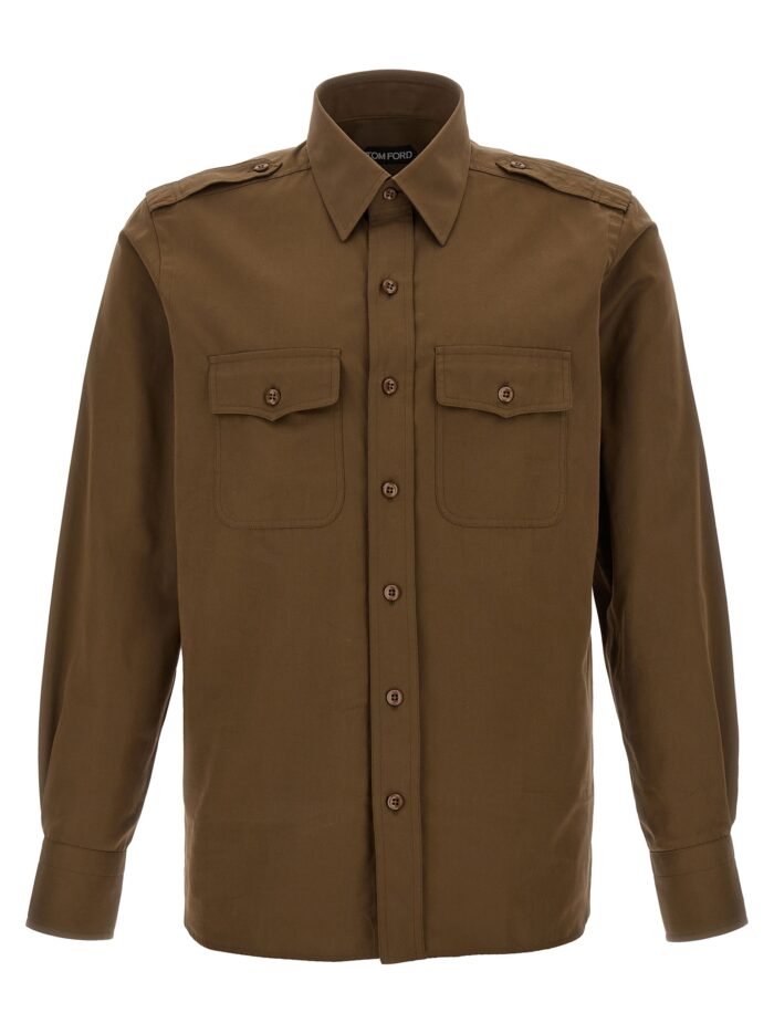 tom ford 'military' shirt TOM FORD 'Military' Shirt