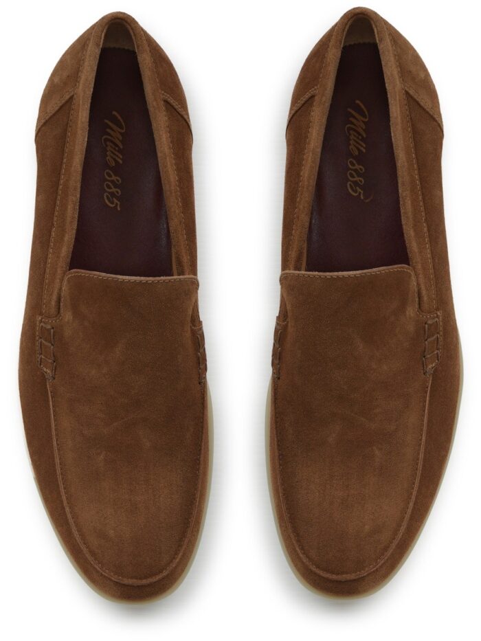 MILLE885 MOCASSINO IN SUEDE