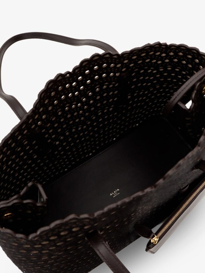 ALAIA Mina Hair-calf Handbag