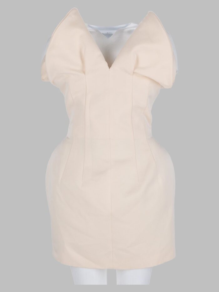 MAGDA BUTRYM Mini Abito Con Corsetto E Scollo A V
