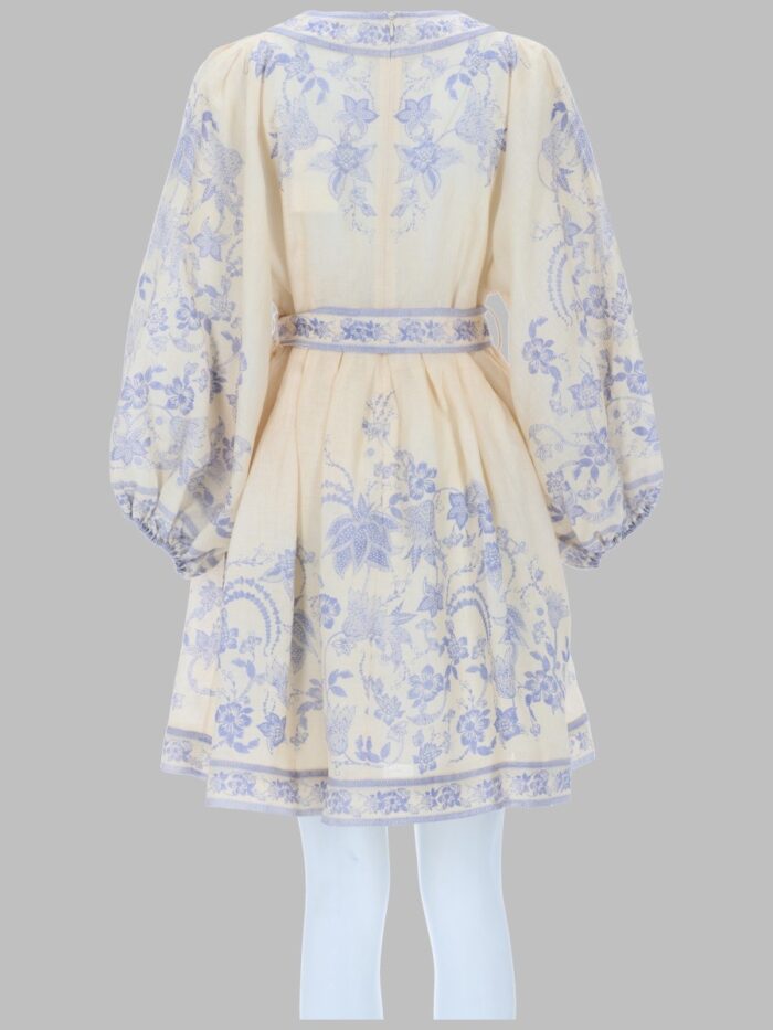 Zimmermann Mini Abito "indra Plunge"