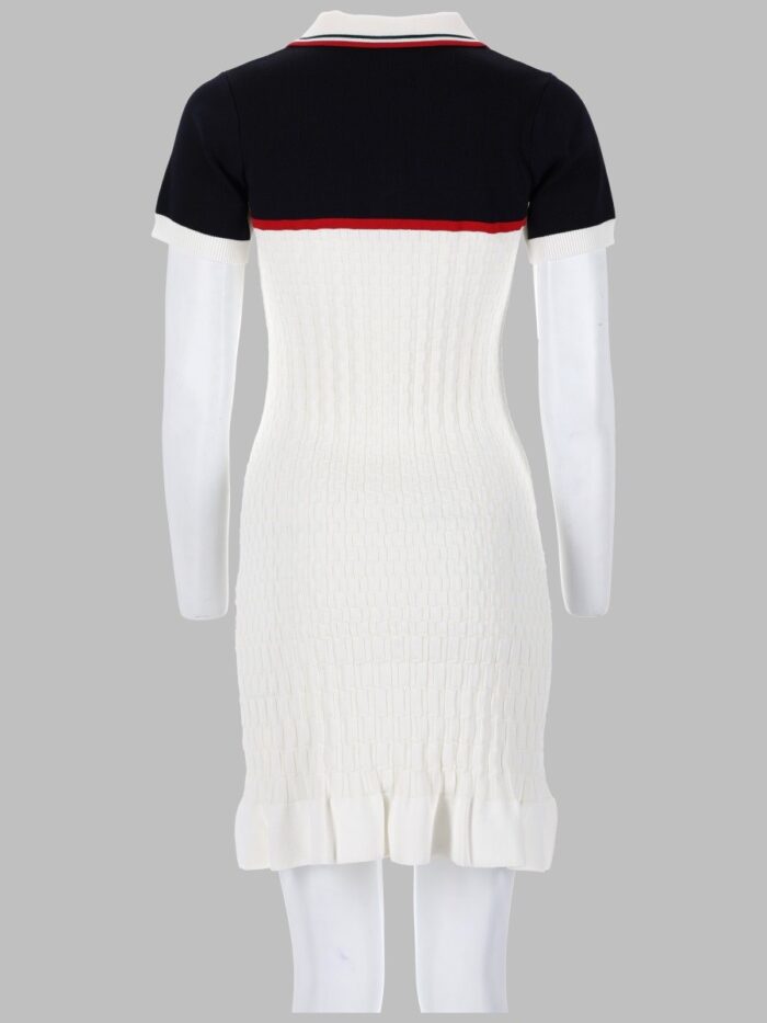Casablanca Mini Abito Polo Da Tennis In Maglia