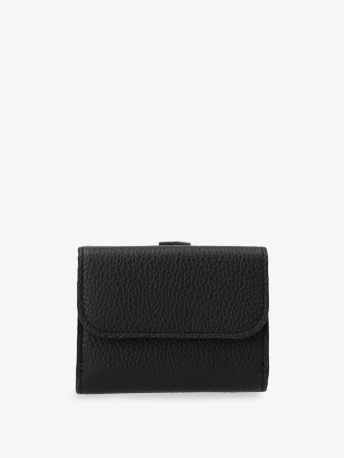 CHLOE' Mini Alphabet Trifold Leather Wallet