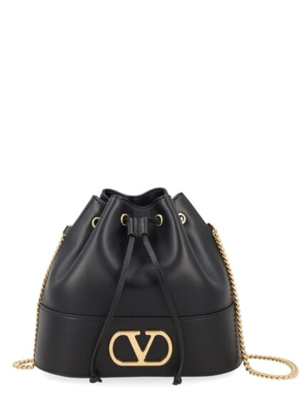 Valentino Garavani MINI BORSA A SECCHIELLO "VLOGO SIGNATURE"
