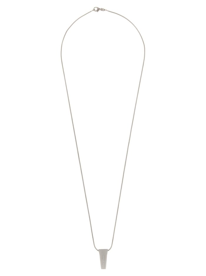 RICK OWENS 'Mini Crystal Trunk' Necklace