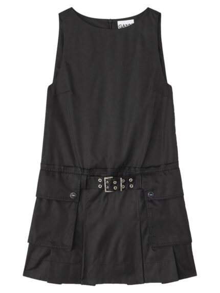 Ganni Mini Dress With Belt