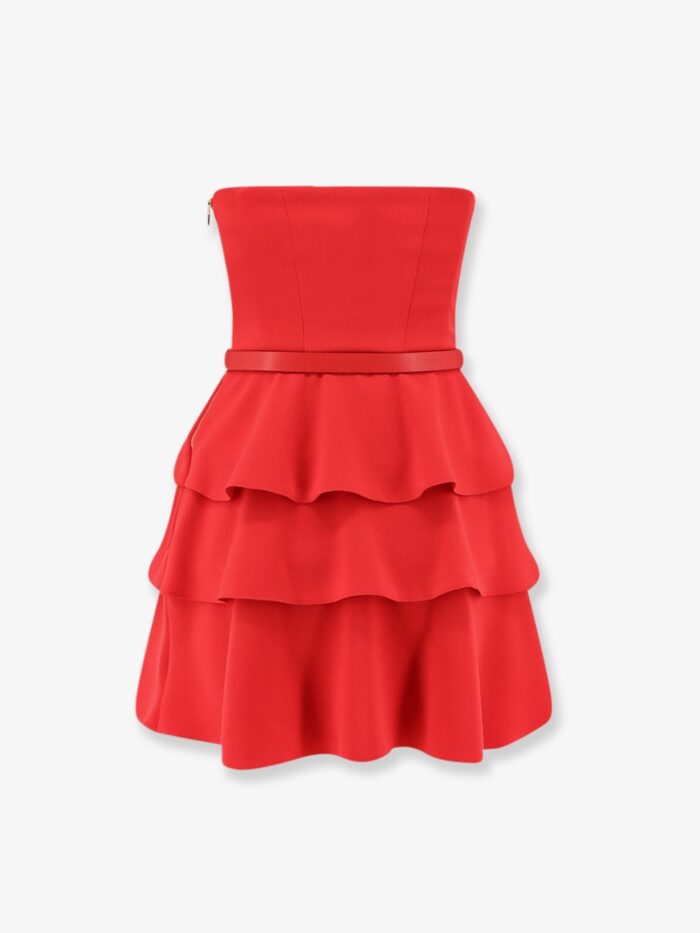 Elisabetta Franchi Mini Dress With Bustier Detail
